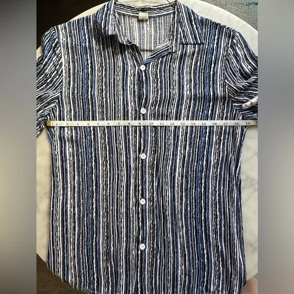 Men Medium Shein Casual Button Up Shirt  NWOT - Picture 7 of 8